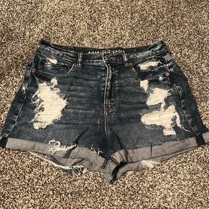 American Eagle distressed shorts